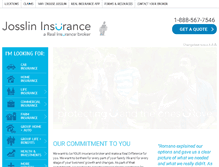 Tablet Screenshot of josslin.com